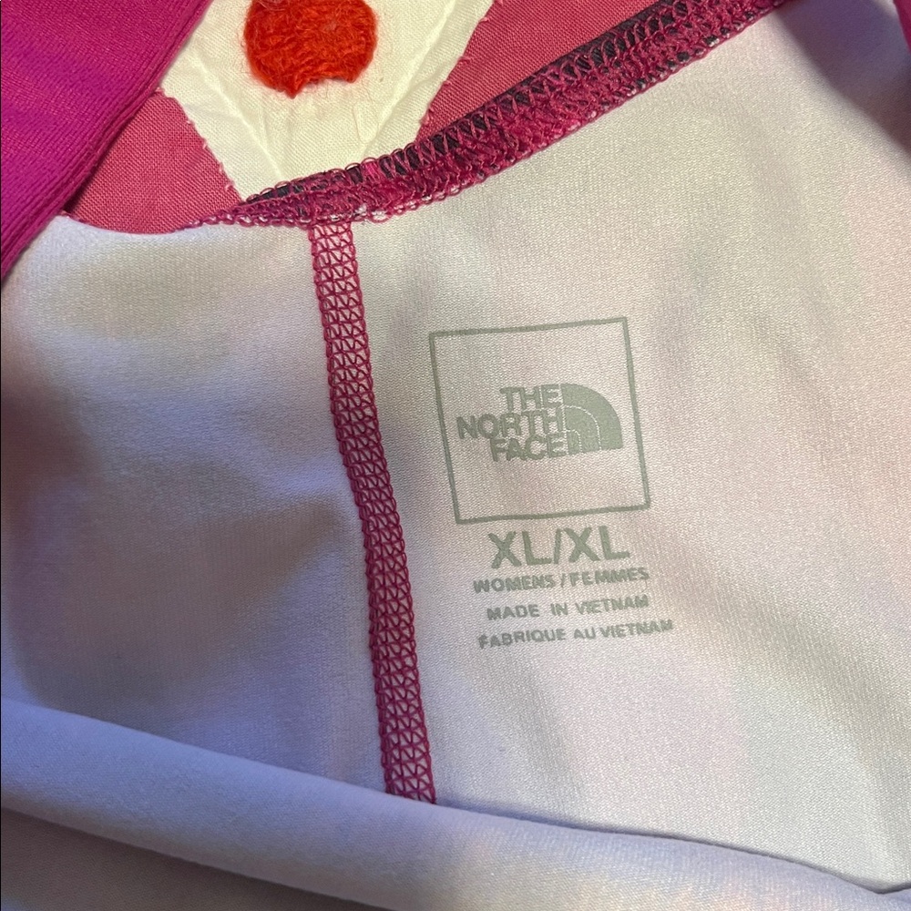 The North Face Trailwear Athletic Pink and Orange Tank Top - Picture 7 of 9